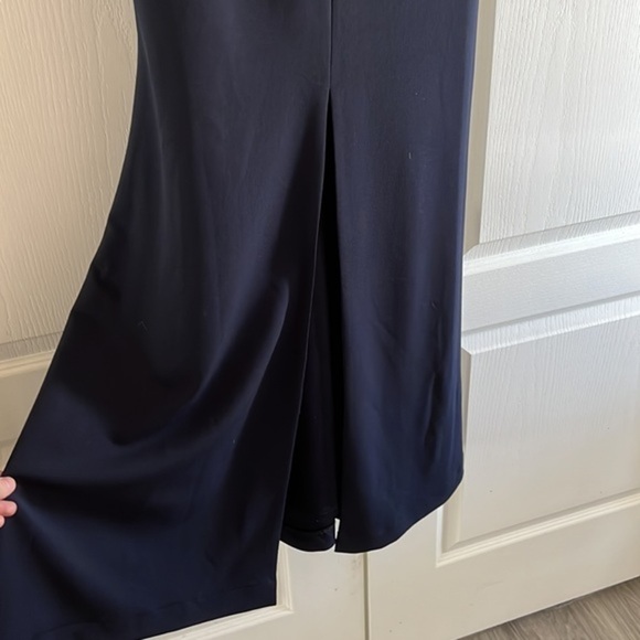 Vera Wang Navy Dress‎ Size 10 - Picture 4 of 10